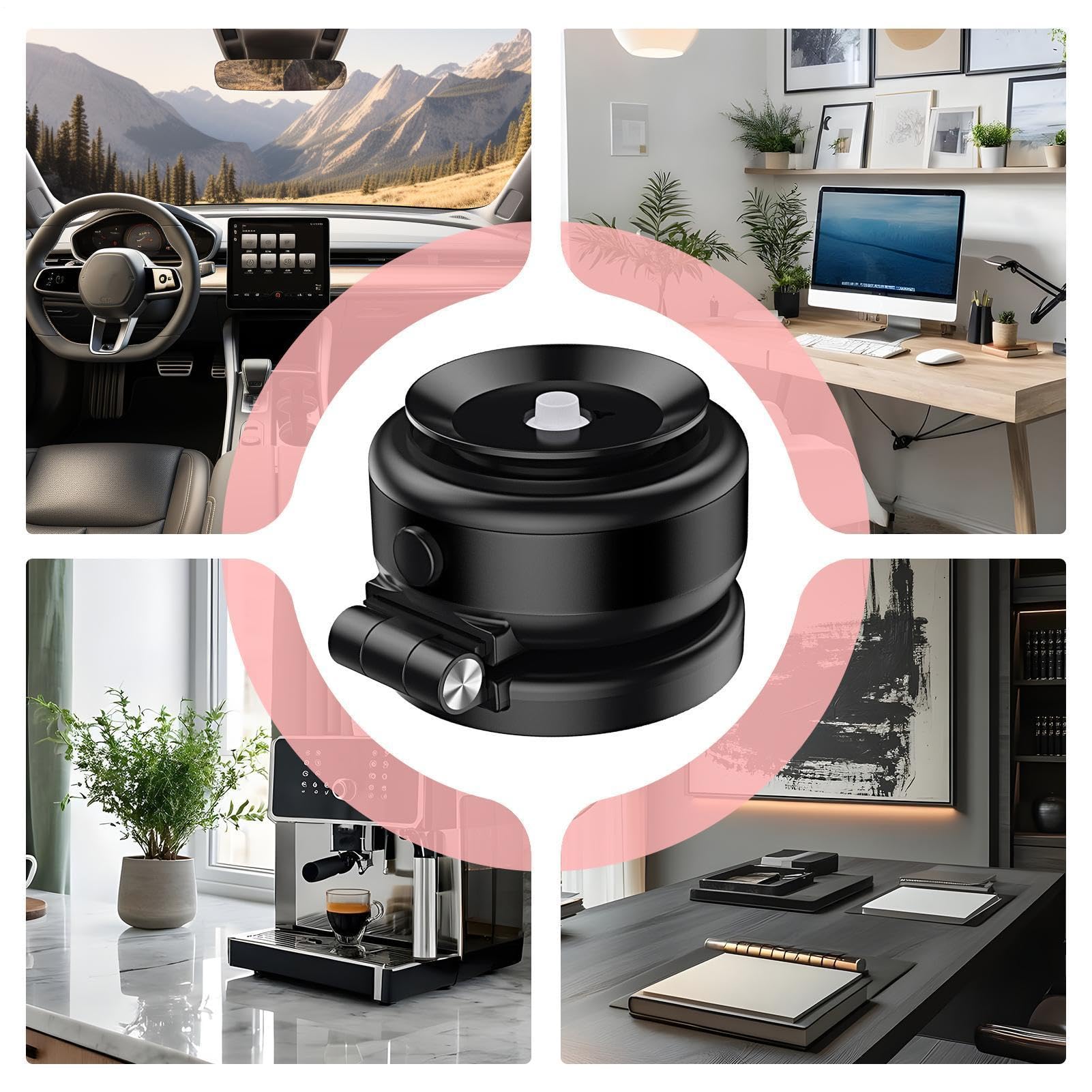Montaje de teléfono de succión magnética, soporte de teléfono de succión al | Soporte de vacío eléctrico, accesorios interiores d