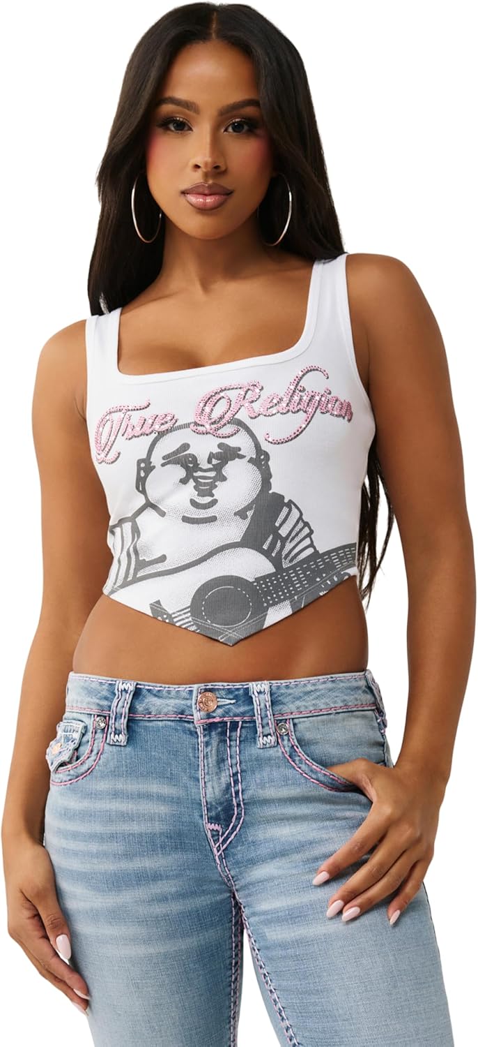True Religion Women’s Cropped Tank