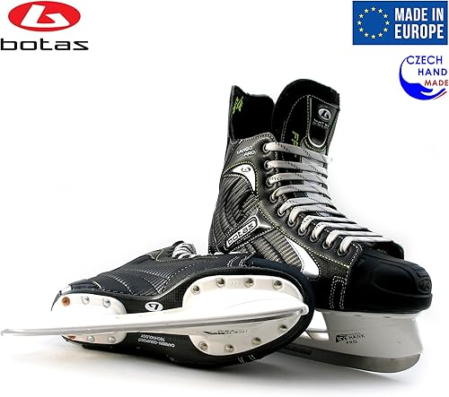 Miniatura 2 de Botas - Largo 571 PRO - Patines de hockey sobre hielo para hombre  Fabricado en Europa (República Checa)  Color negro