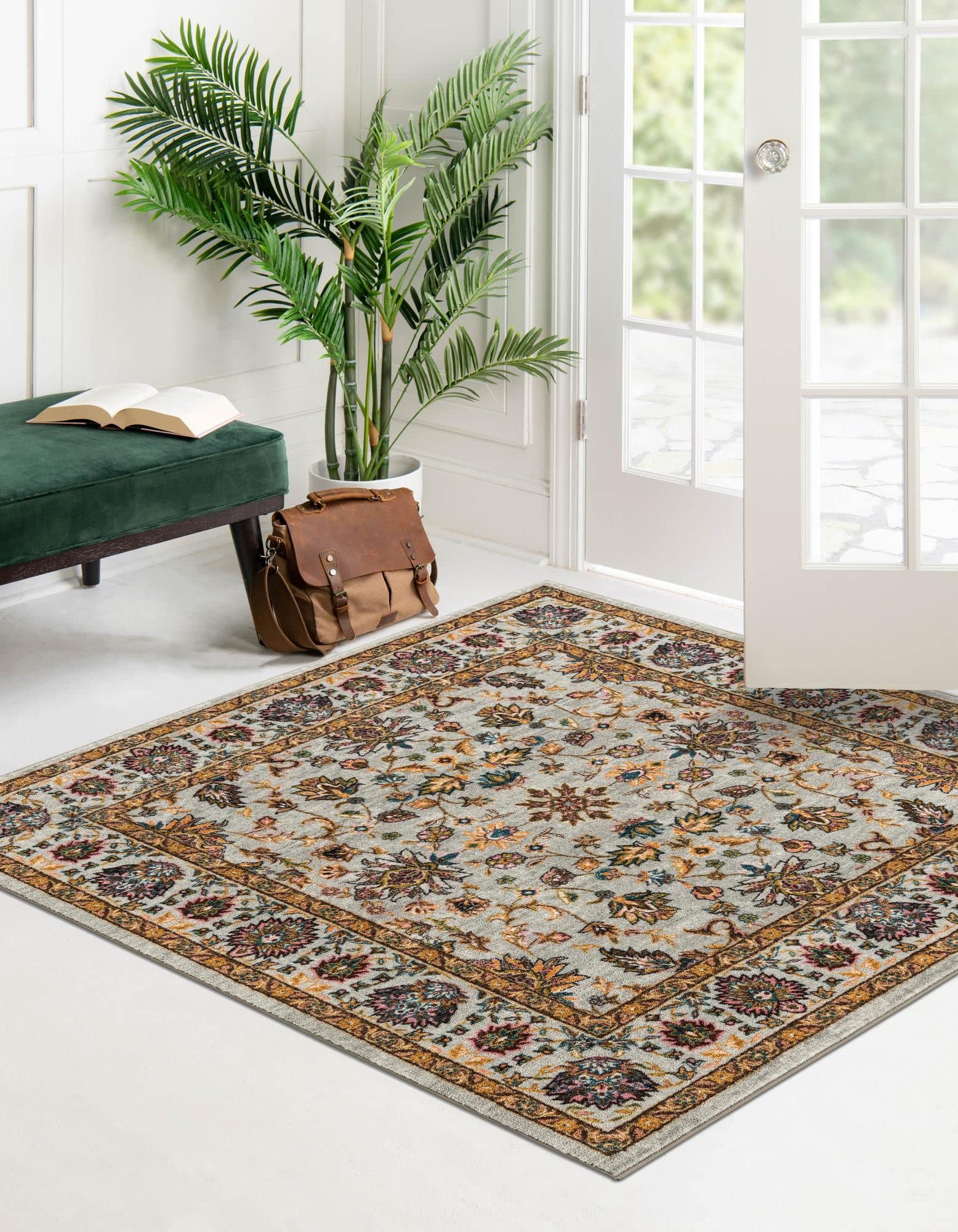 Rugs.com Medina Floral Area Rug