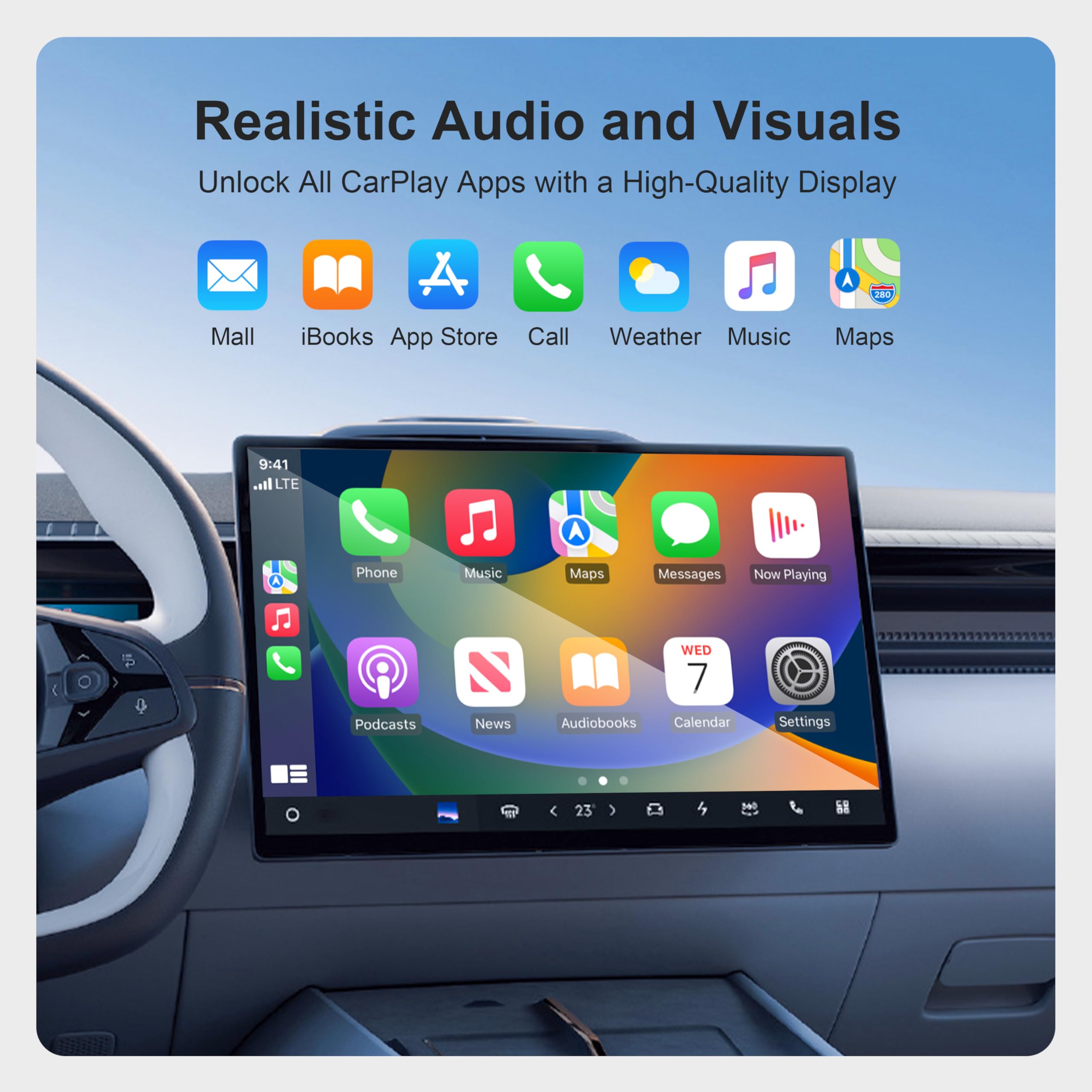 Amazon.com: Wireless CarPlay AI Box, Android 13 8-Core Car
