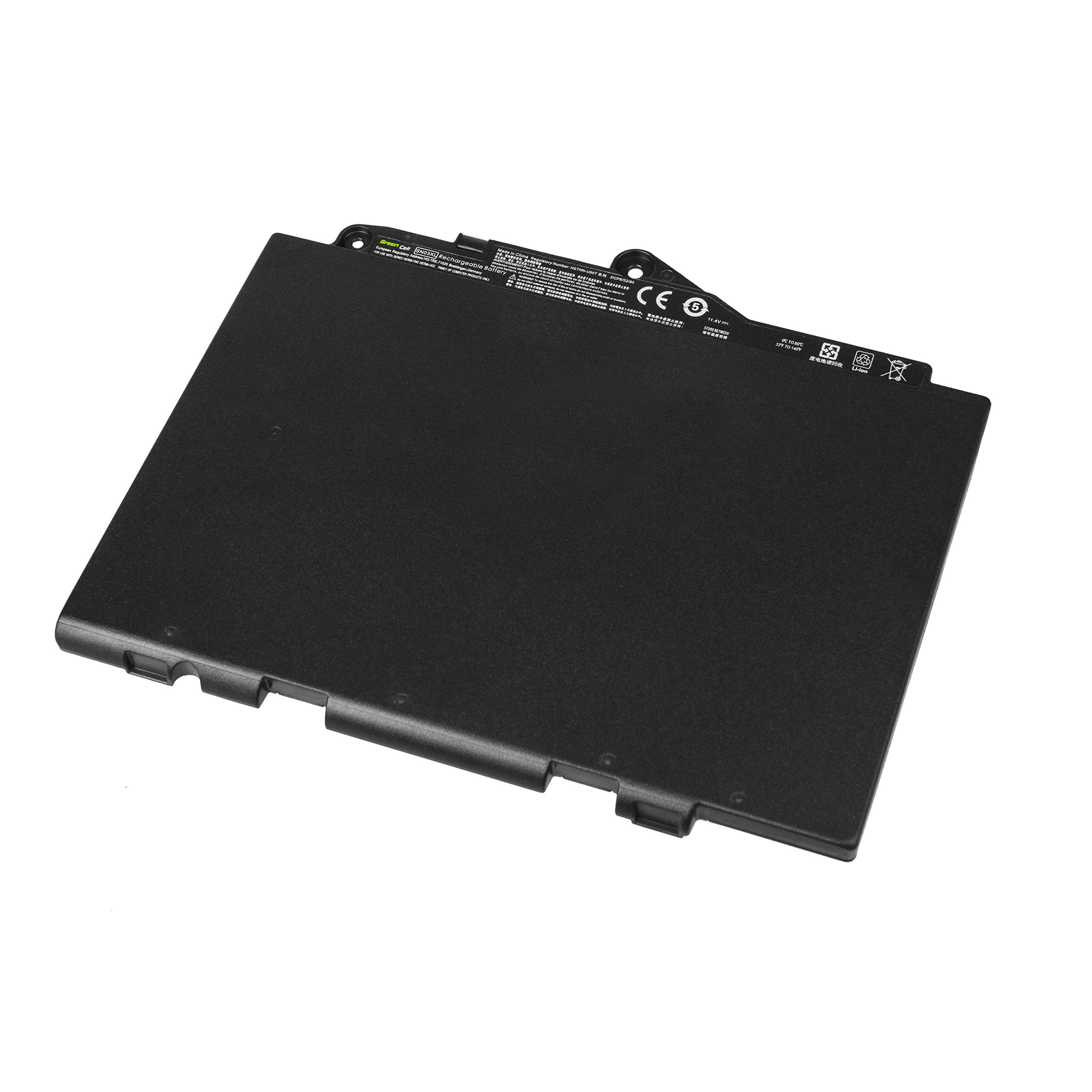 Green Cell Bateria 800232-241 800232-541 800514-001 HSTNN-134C HSTNN-142C HSTNN-DB6V HSTNN-L42C HSTNN-UB6T SN03044XL SN03044XL-PL SN03XL T7B33AA do Laptopa HP (2800mAh 11.4V Czarna)