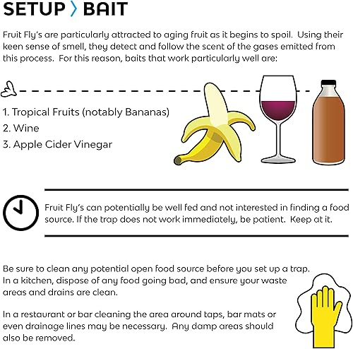 Miniatura 3 de Trampa superior para botella de mosca de fruta, reutilizable, no tóxica, para interiores y exteriores (amarillo, 2 piezas)