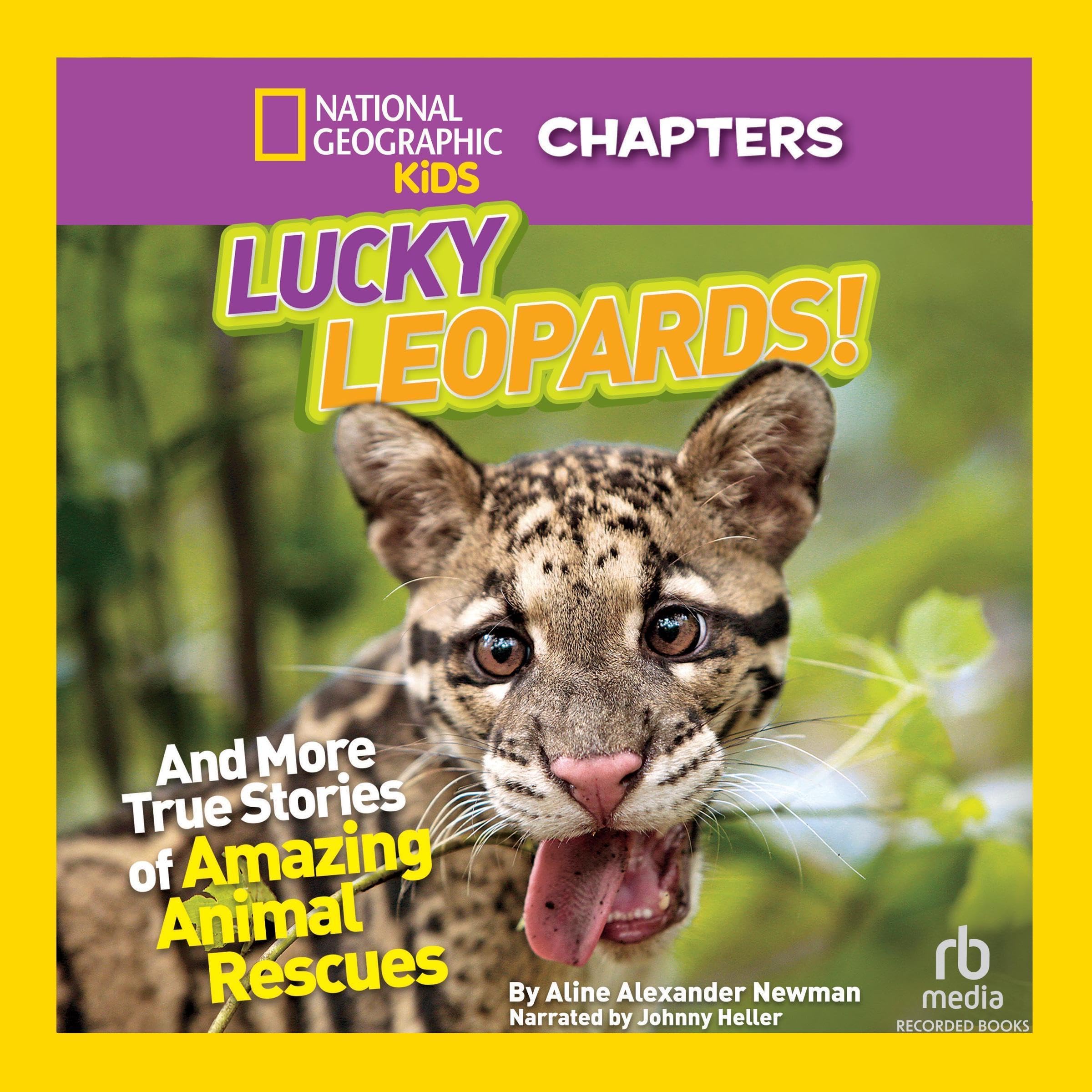 Cover art for National Geographic Kids Chapters: Lucky Leopards!