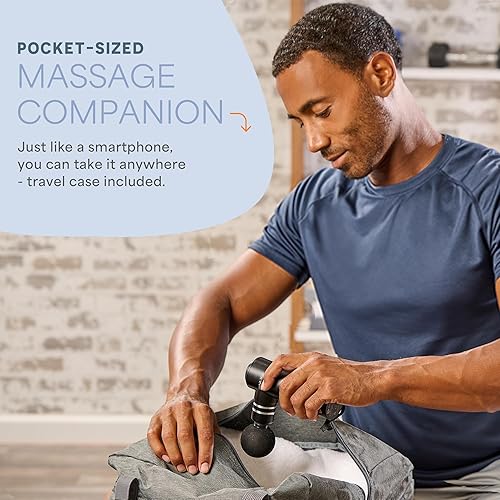 Vista 10 de LifePro Percussion Massage Gun FSA HSA Eligible– Deep Tissue Handheld Massager for Athletes – Muscle Recovery Tool for Men & Women – Quiet, Portable