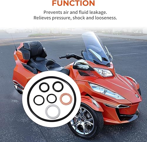 Miniatura 2 de Motoparty Kit de filtro de aceite de motor para Can-Am Spyder 2014-2022 con motor ACE 1300 (RT y F3 - todos) y todos los modelos SE6-SM6 Spyder con