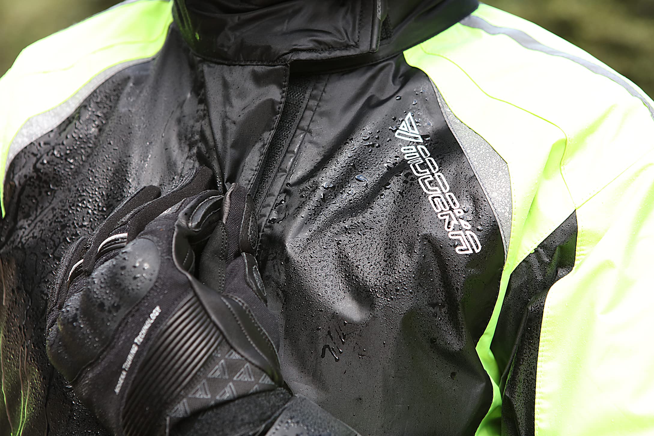Modeka AX Dry II kurtka przeciwdeszczowa motocyklowa z kapturem