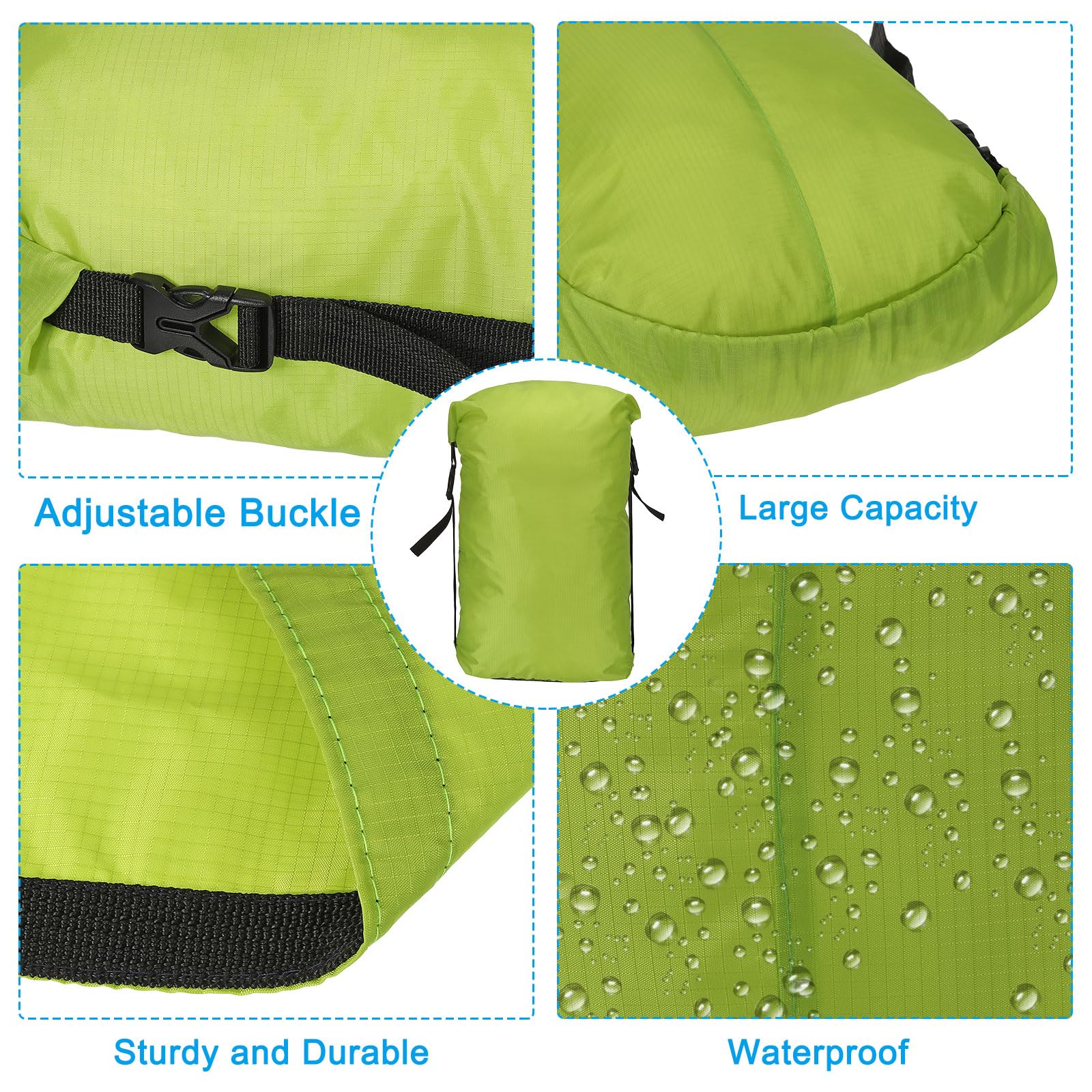 PATIKIL Sac de compression, sac de compression étanche et portable pour le camping