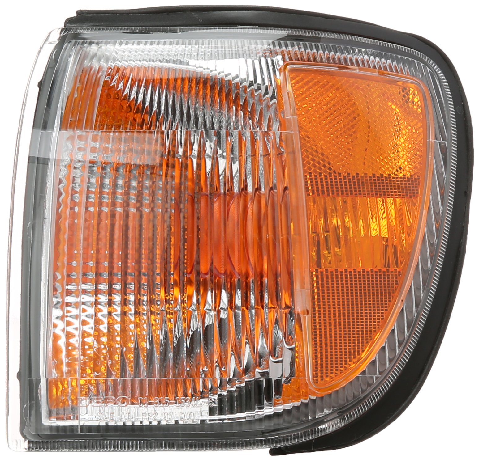 DEPO 315-1534L-US Replacement Driver Side Parking Light Lens / Housing (This product is an aftermarket product. It is not created or sold by the OE car company)