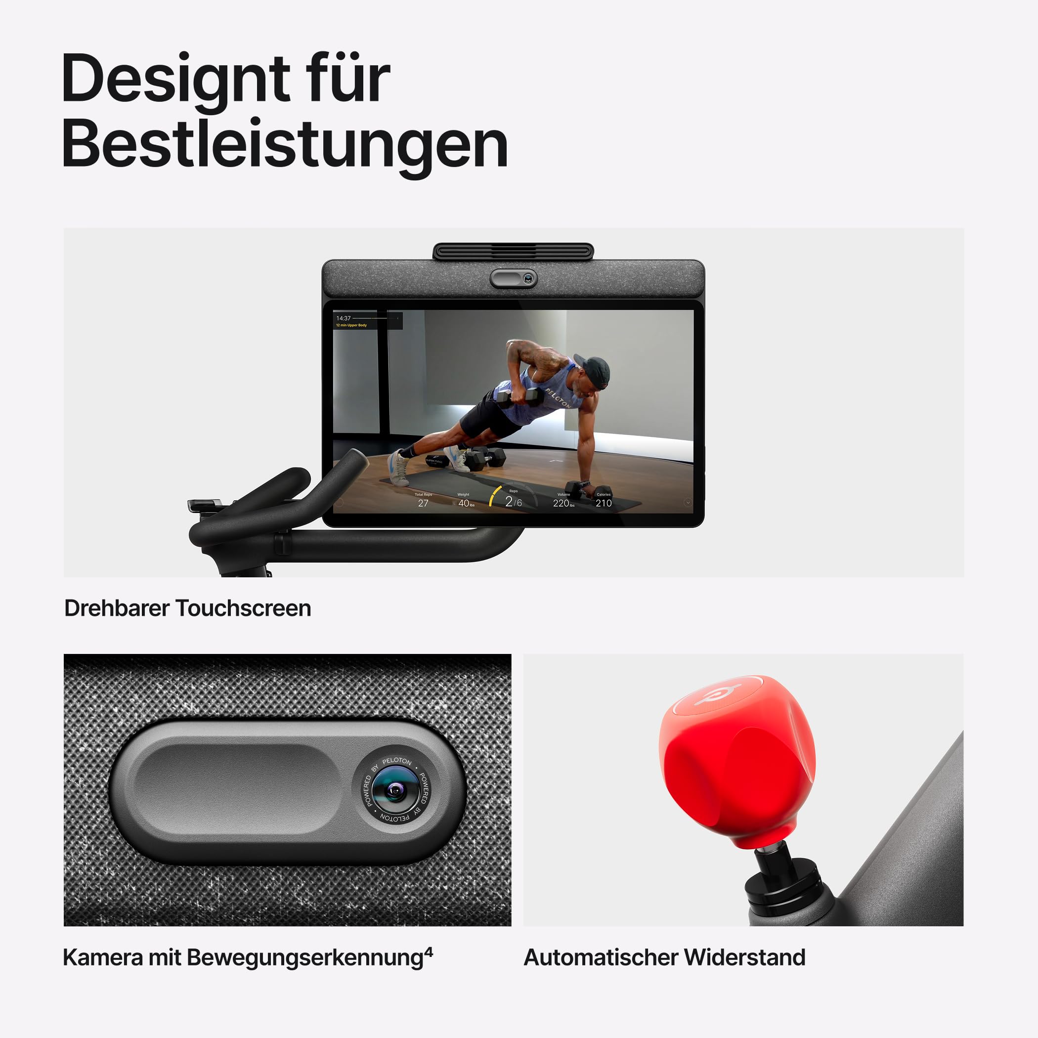 Peloton Bikes, Innovative Heimtrainer für kombiniertes Cardio- und Krafttraining