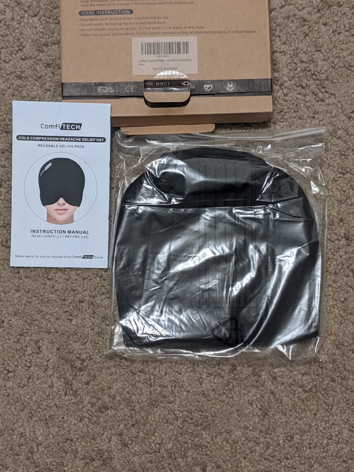 10-15 minutes of cold; moderate pressure; super flexible