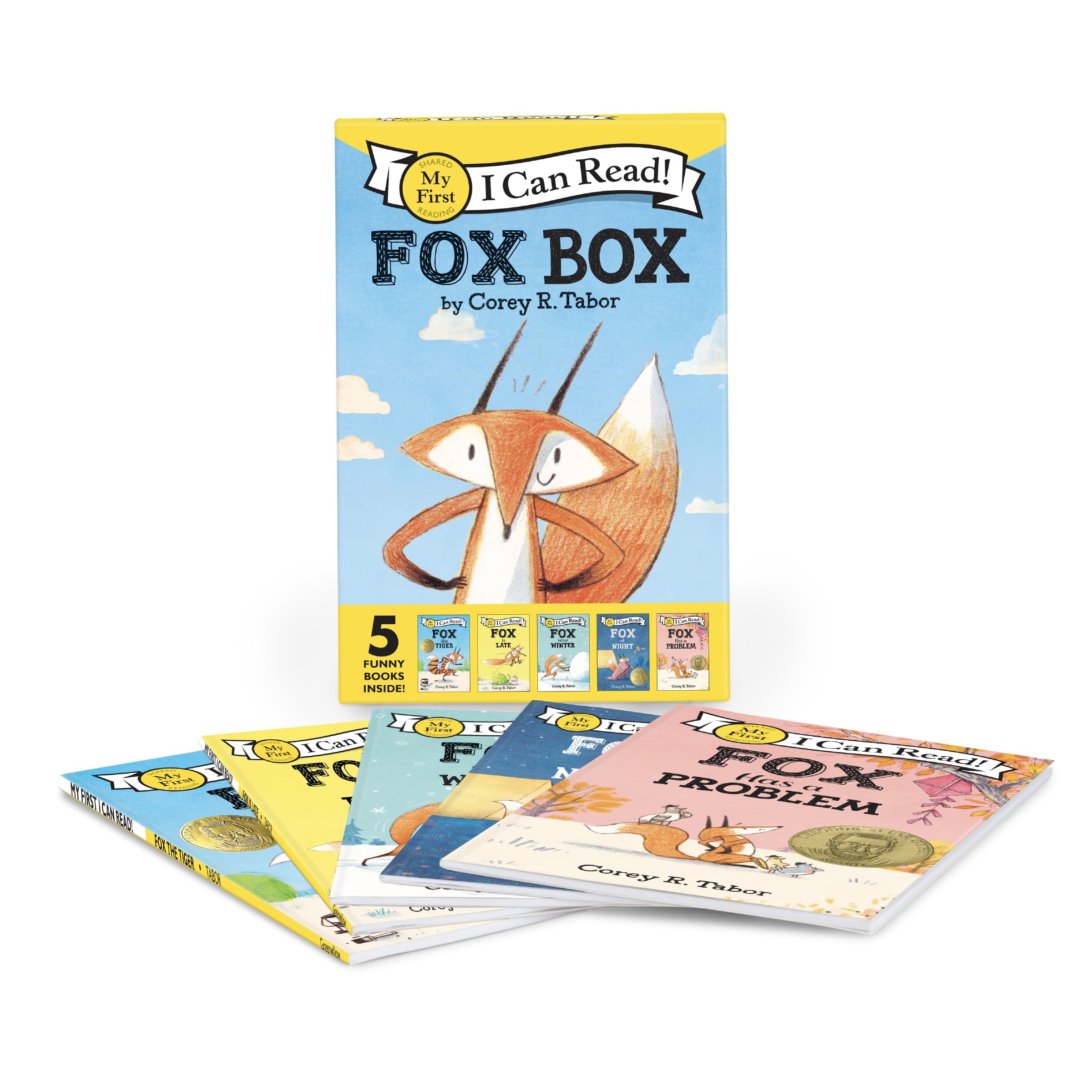 Fox 5-Book I Can Read Box Set: Fox Box: Fox the Tiger, Fox Is Late, Fox versus Winter, Fox at Night, Fox Has a Problem (I Can Read Level 1)