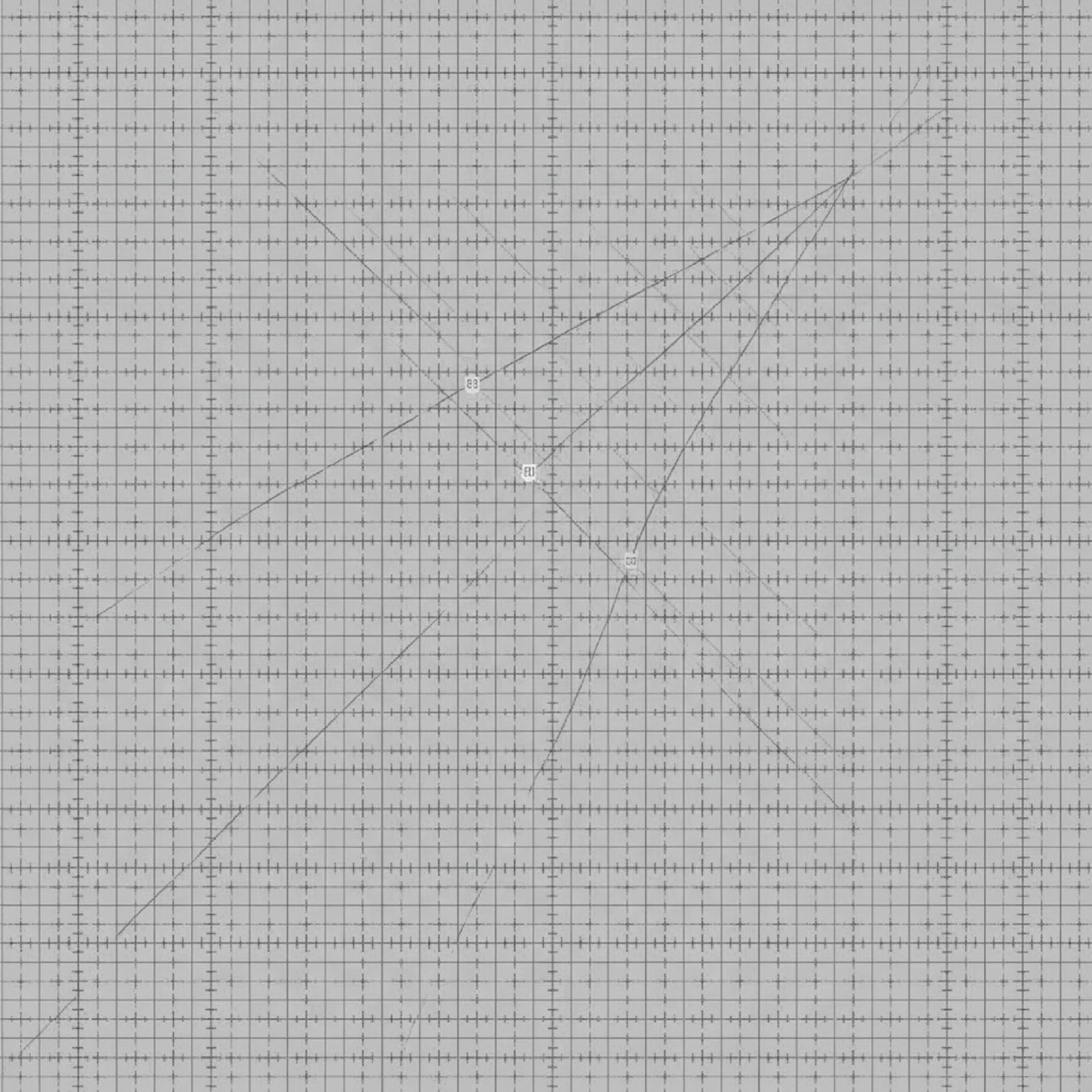 shenruifa Regla de acolchado 5 en 1, regla de corte de colcha, regla de acrílico transparente cuadrada y regla de costura de plantillas para cortar acolchados, manualidades de costura (2)