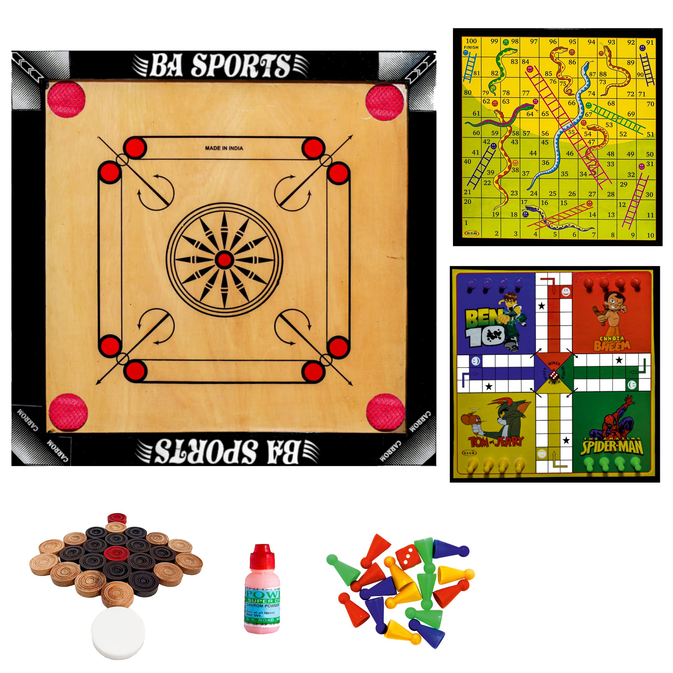 See full amazon price history chart for BA SPORTS Carrom Board (Medium Carrom With Ludo-Snake) BA SPORTS Carrom Board (Medium Carrom With Ludo-Snake) (B0BPCDXJQB) Amazon Price History, Amazon Price Tracker