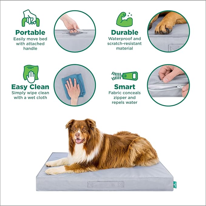 Cama Ortopédica para Perro Mediana 76cm Resistente al Agua miniatura 2