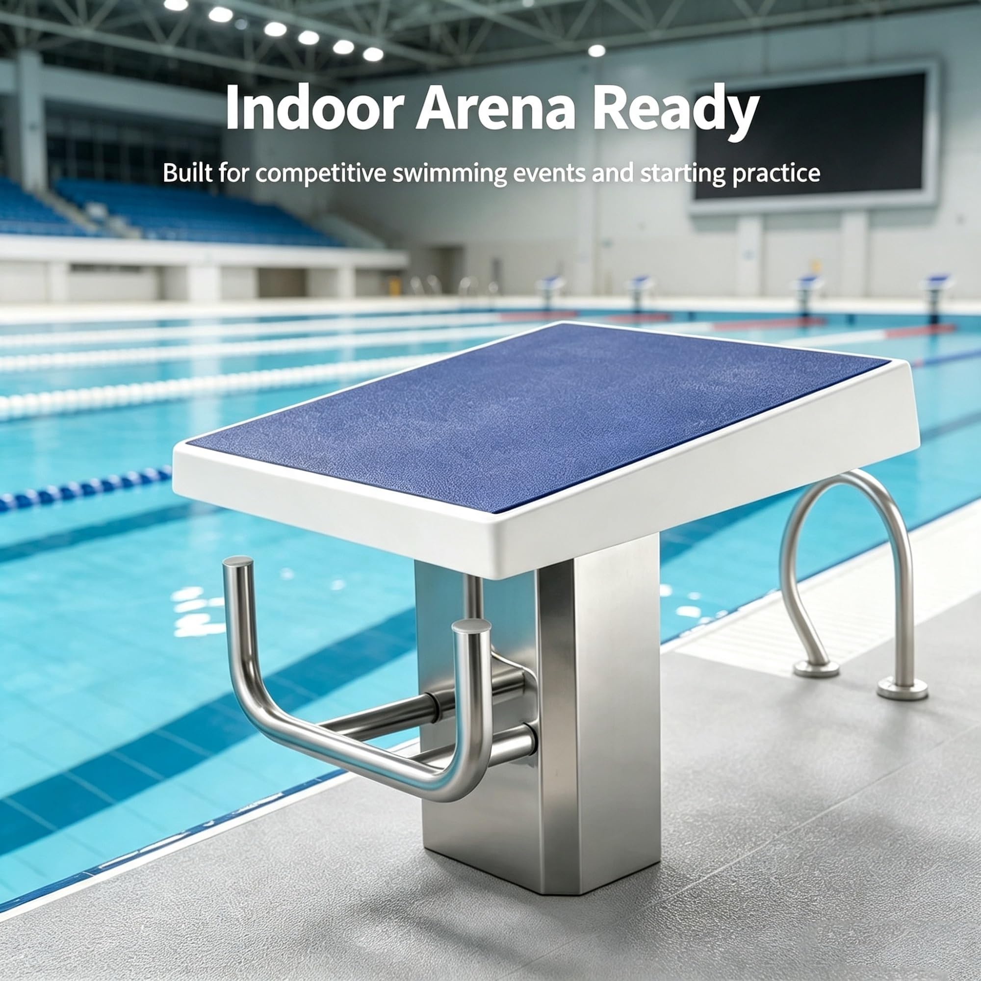 Vnook Tremplin incliné à 9°, capacité de Robuste de 250 kg.