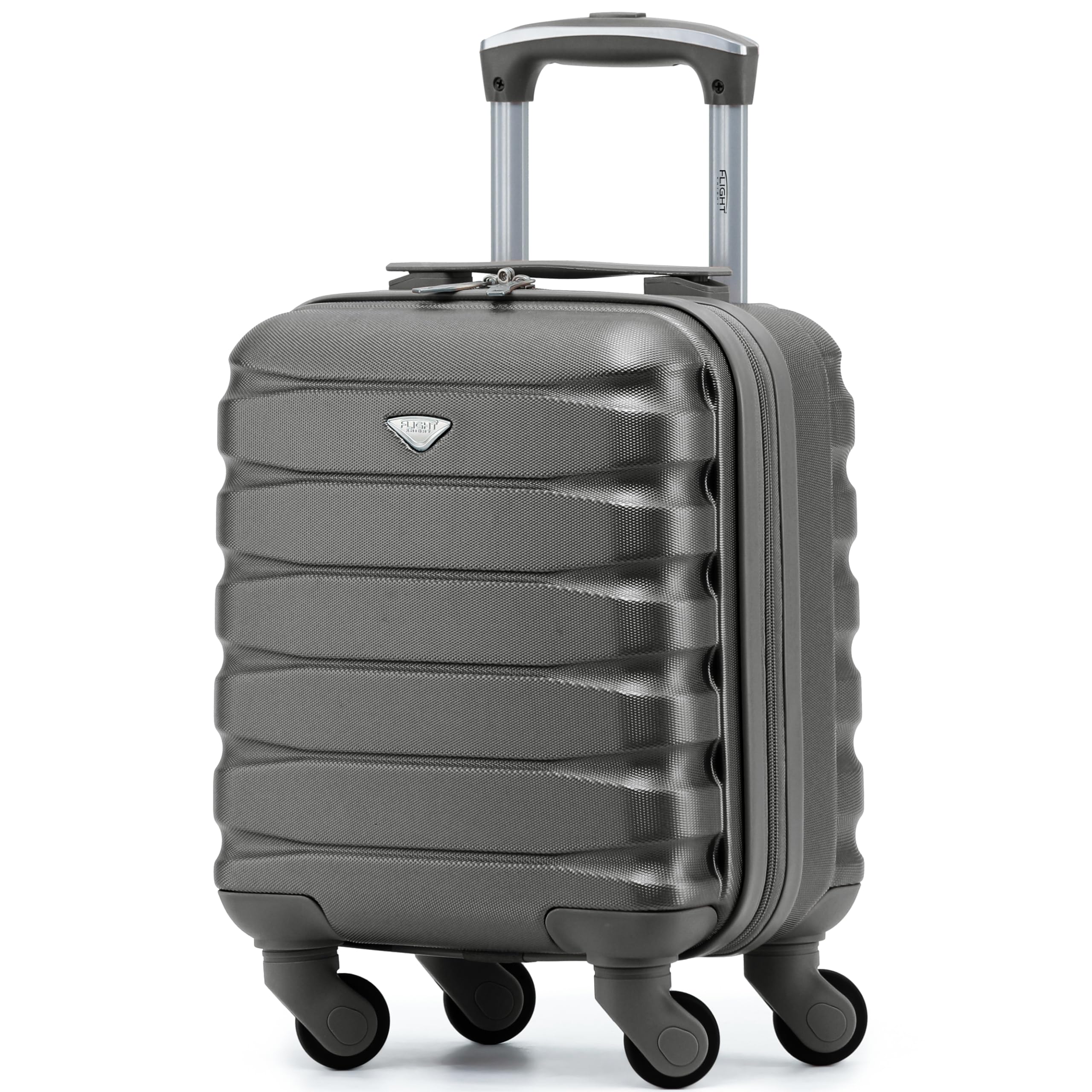 Flight Knight 56x45x25 EasyJet Cabin Bag, Jet2, British Airways Suitcase - Lightweight Small Durable 4-Wheel Cabin Case, Maximum Carry-On Size, ABS Hard Shell, 10kg Hand Luggage Bag- 56 x 45 x 25 — view 148