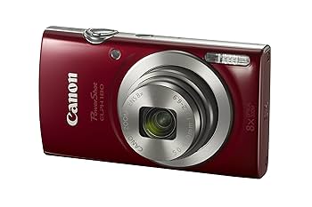 Canon Câmera digital PowerShot ELPH 180 com estabilização de