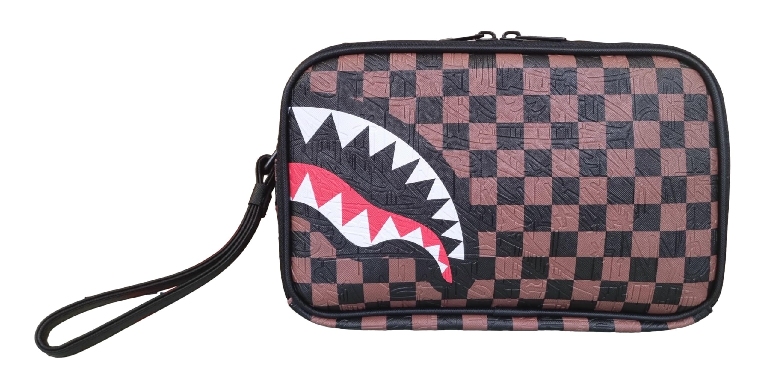 SPRAYGROUND Check 2 Emboss Toiletry Bag