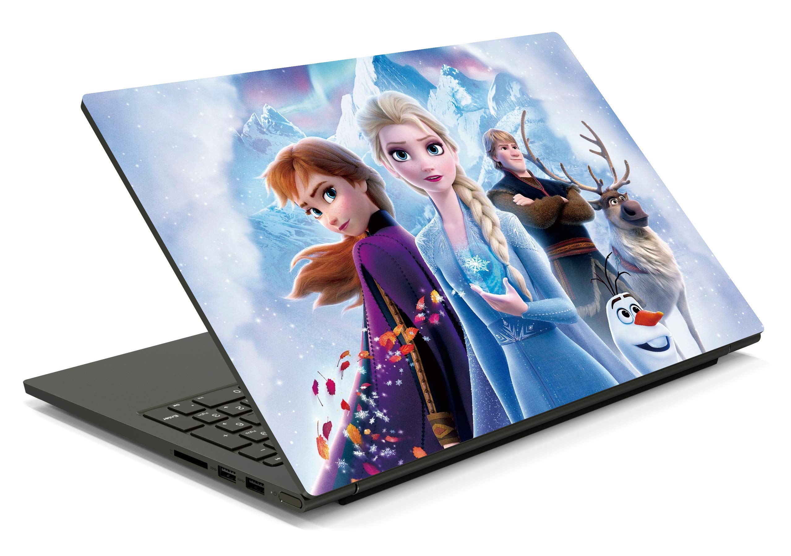 ISEE 360® Princess Team Cartoon Animation Laptop Skin Cover Laminated Stickers Girls Boys Kids Office Vinyl Printed Multicolored Sticker 14 Inches (Multi) (B08NXHMN1C) Amazon Price History, Amazon Price Tracker