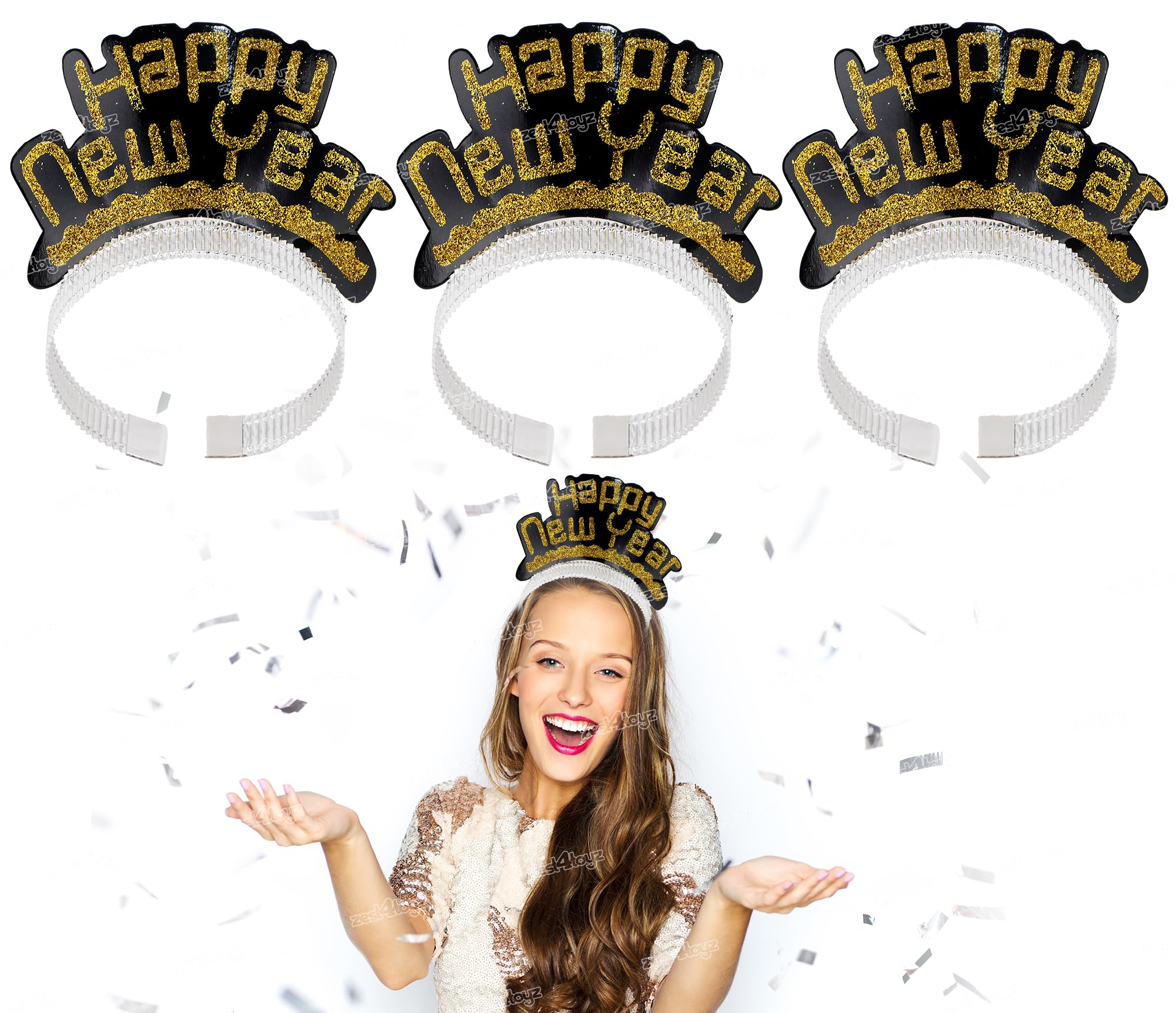 See full amazon price history chart for Zest 4 Toyz Happy New Year Party Crown Tiara, 3 Pieces Adjustable New Year Crown Tiaras New Years Eve Celebration Boys or Girls Photo Props Celebration Party Supplies Zest 4 Toyz Happy New Year Party Crown Tiara, 3 Pieces Adjustable New Year Crown Tiaras New Years Eve Celebration Boys or Girls Photo Props Celebration Party Supplies (B0CQTKCCZB) Amazon Price History, Amazon Price Tracker