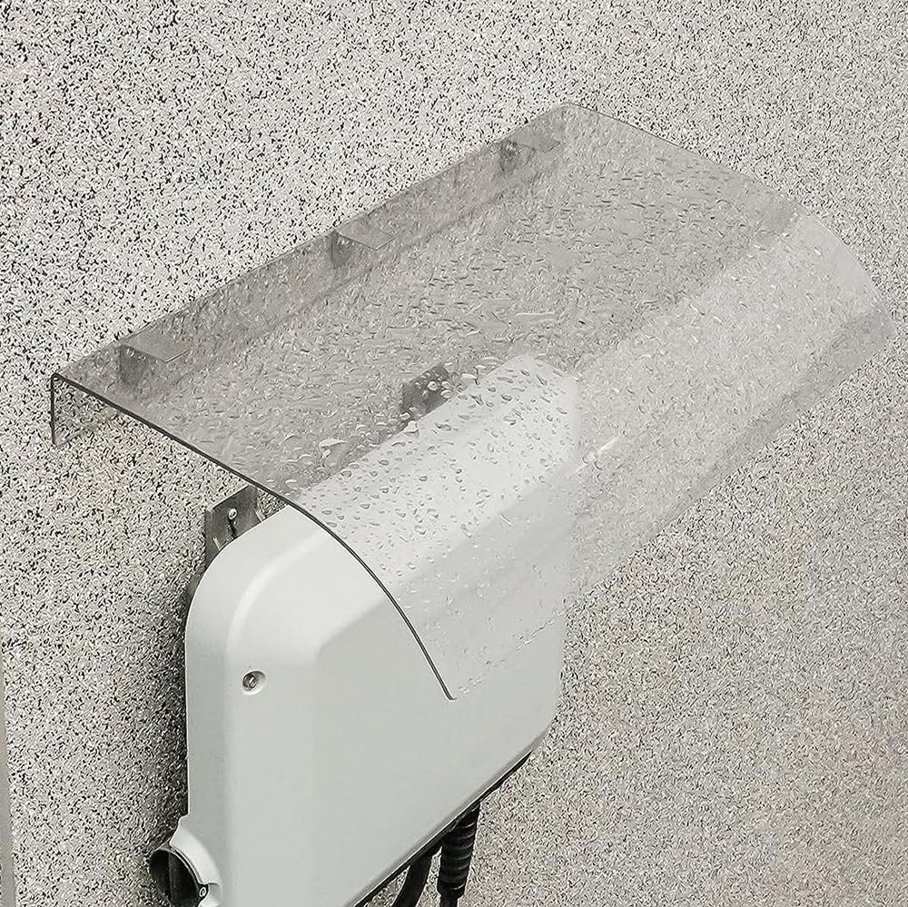 Clear Awning For Front Door Transparent Rain Shelter Exterior Door Canopy For Window Patio Door Entry Roof Invisible Width 20" 28" 36" 44" 60" 88" (Size : 16"x173 - View #6