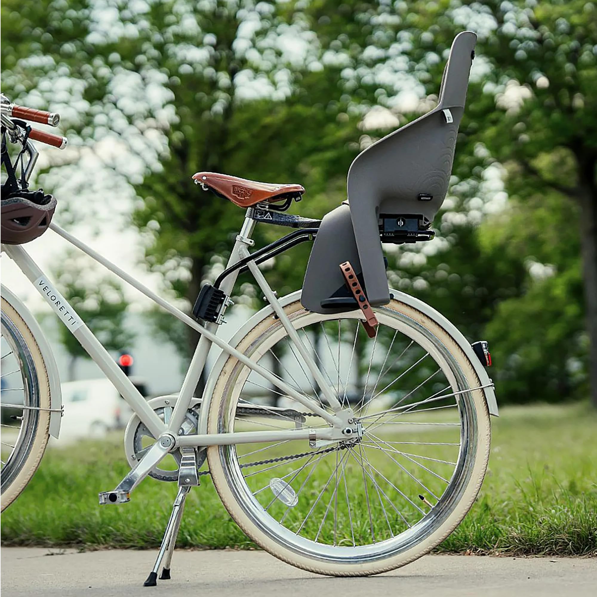 Urban iki Siège de vélo U-me Easyfix - Montage arrière sur porte-bagages