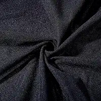 AHANDMAKER Tecido para confecção de bonecas, 149 x 99 cm, tecido preto de pele de boneca, colcha de retalhos, tecidos de costura leves para bonecas, pano, faça você mesmo, artesanato bordado feito à