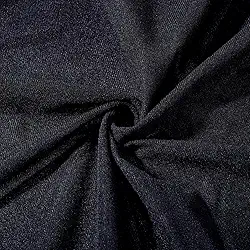 AHANDMAKER Tecido para confecção de bonecas, 149 x 99 cm, tecido preto de pele de boneca, colcha de retalhos, tecidos de costura leves para bonecas, pano, faça você mesmo, artesanato bordado feito à