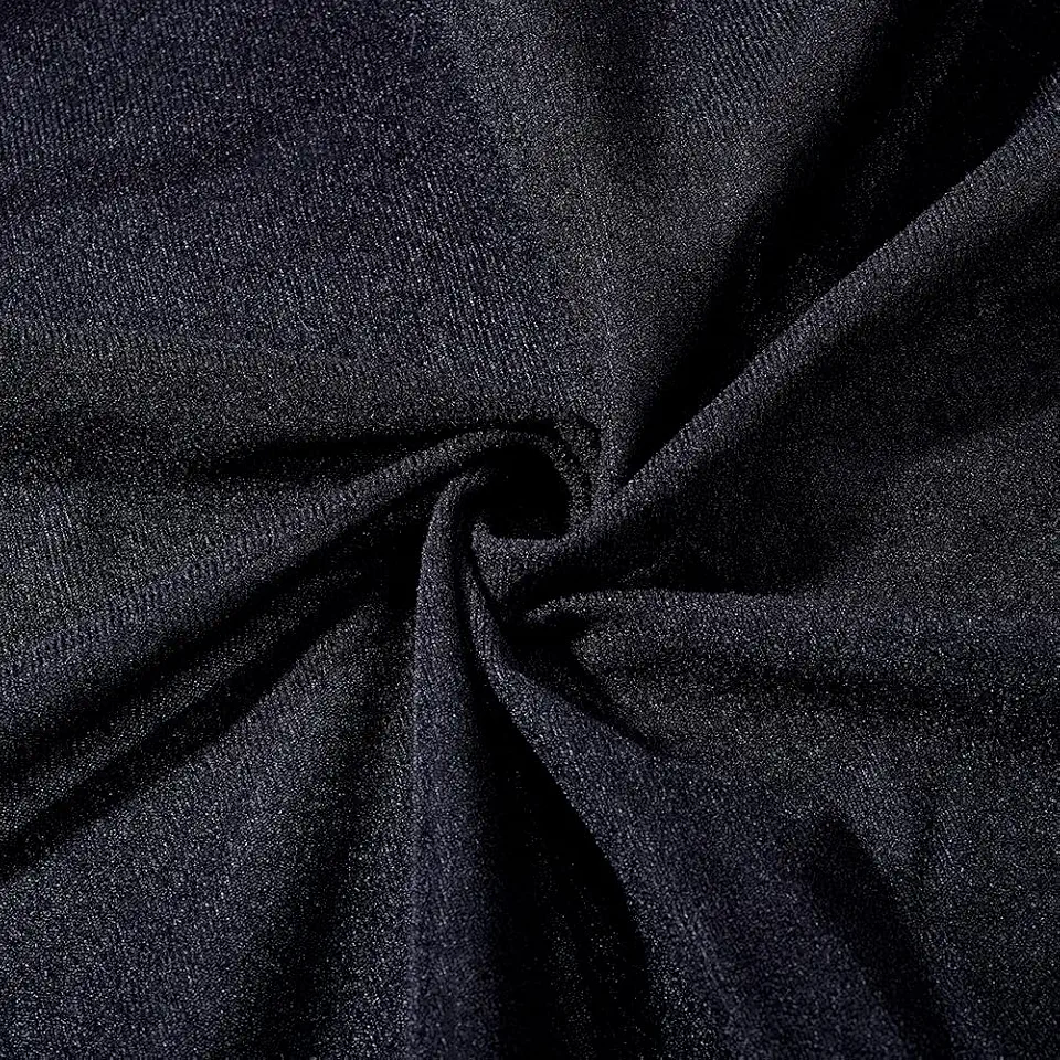 AHANDMAKER Tecido para confecção de bonecas, 149 x 99 cm, tecido preto de pele de boneca, colcha de retalhos, tecidos de costura leves para bonecas, pano, faça você mesmo, artesanato bordado feito à