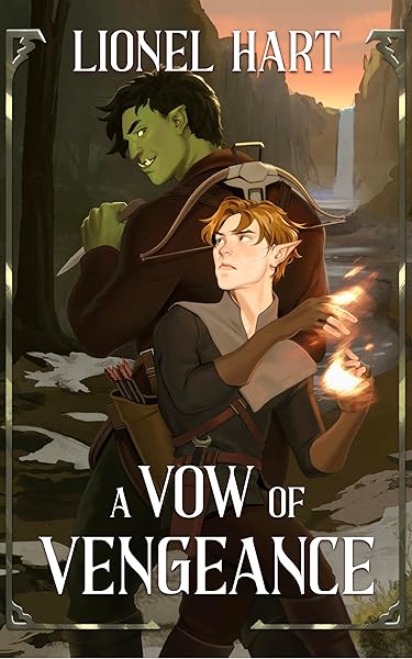 Cover of A Vow of Vengeance: MM Fantasy Romance (Vows of Unity Book 2) by Lionel Hart