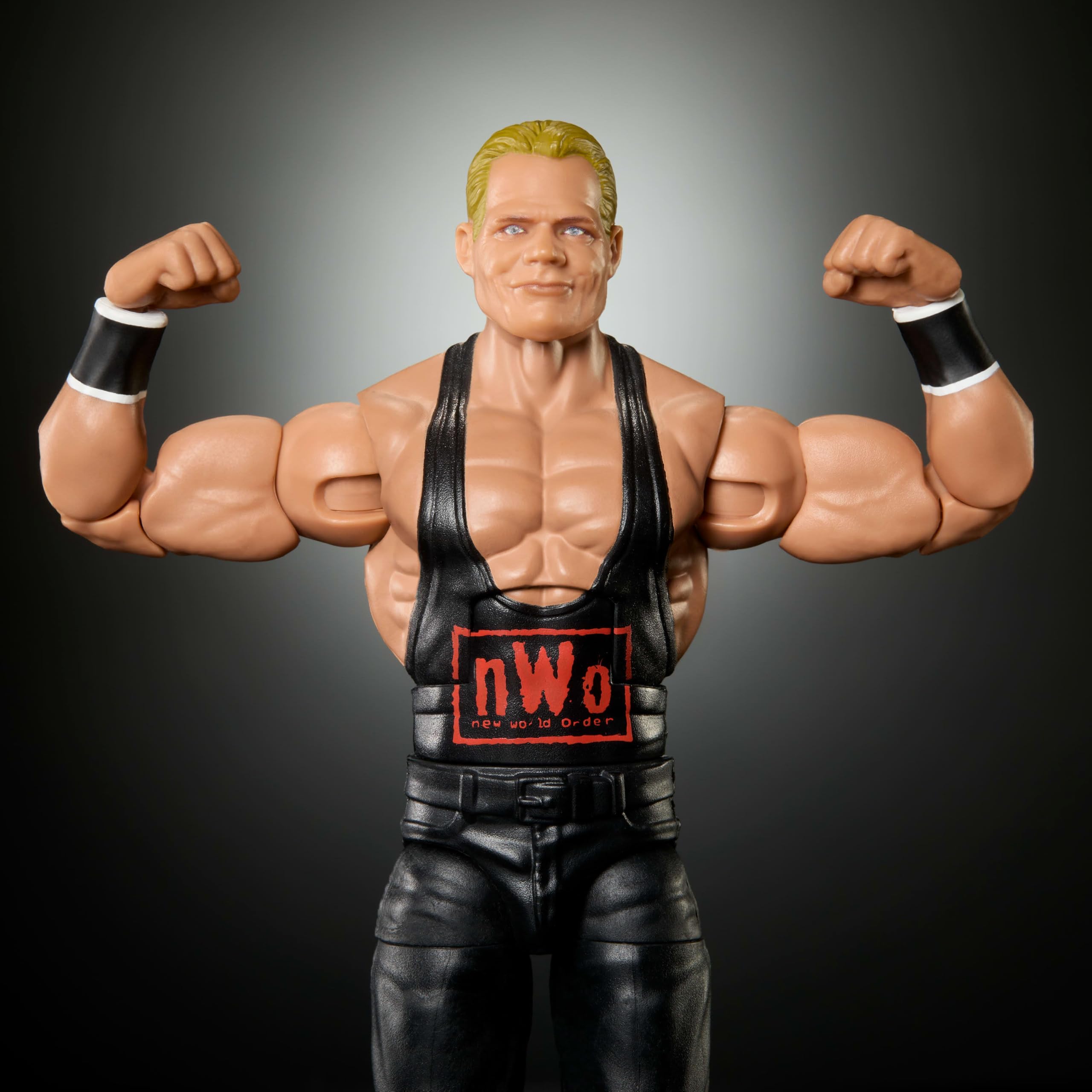 Mattel WWE Lex Luger nWo Wolfpac Elite Collection Monday Night