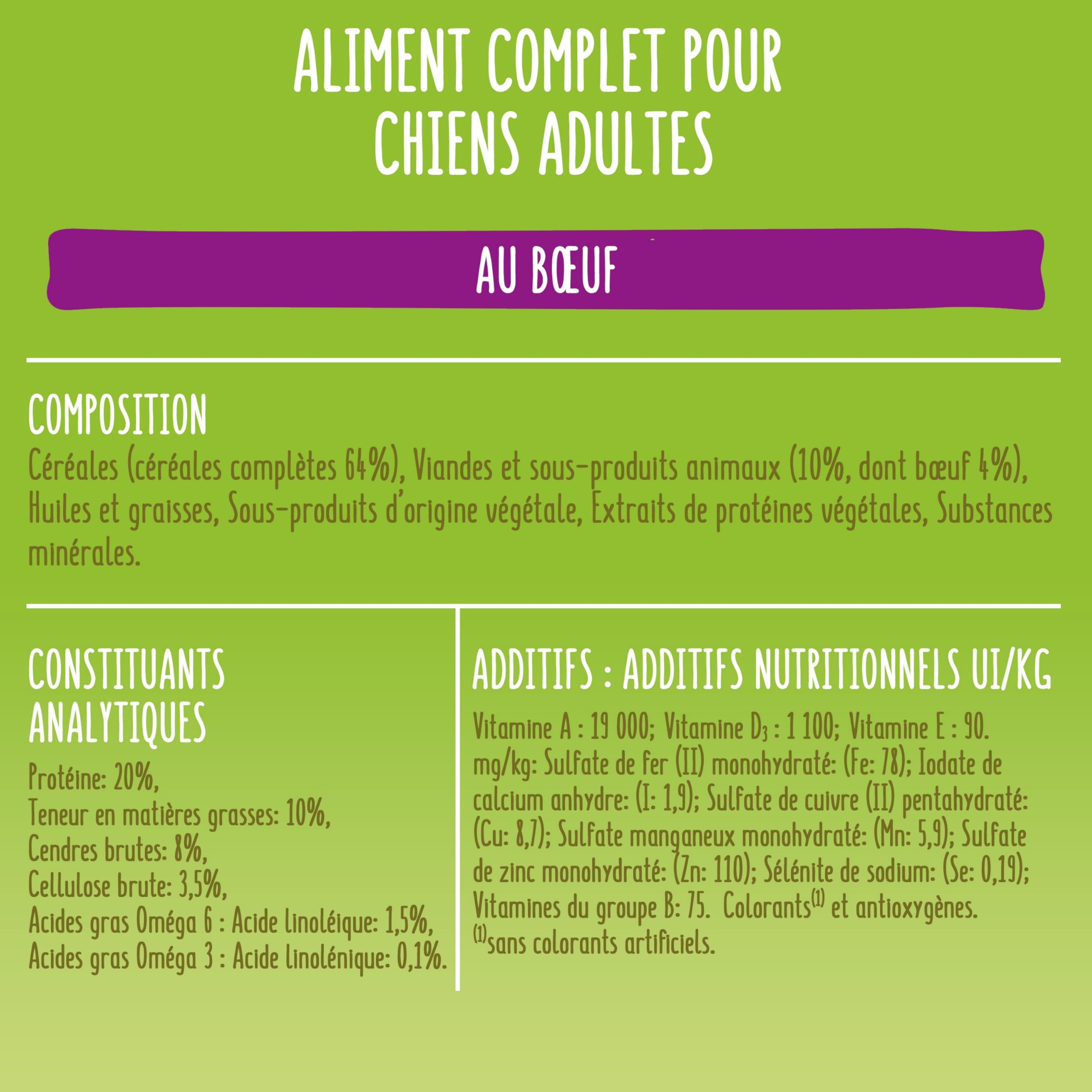 FRISKIES | Maxi | Chien | Croquettes pour Chiens Adultes de Grande Taille | au Boeuf | Source de protéines de Haute qualité | Sac | 12 KG