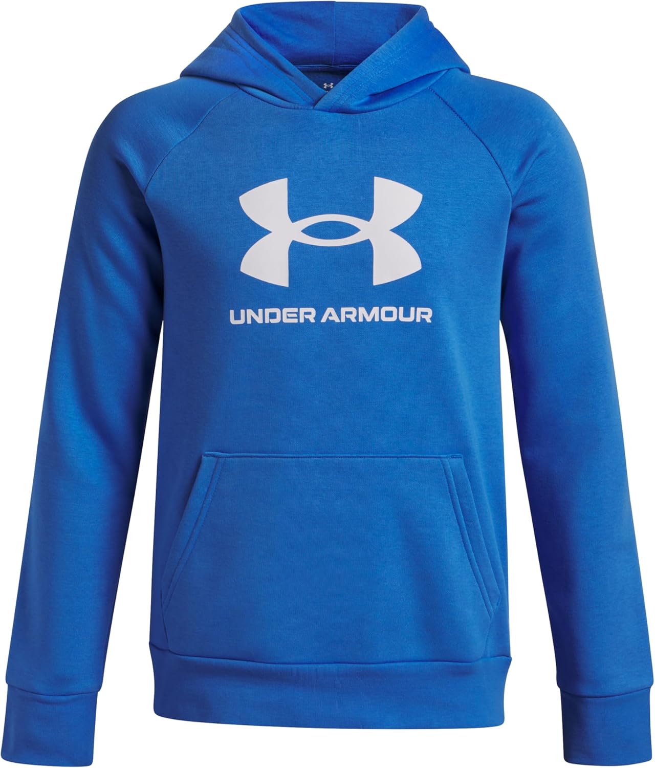 Under Armour boys Rival Fleece Big Logo Hoodie