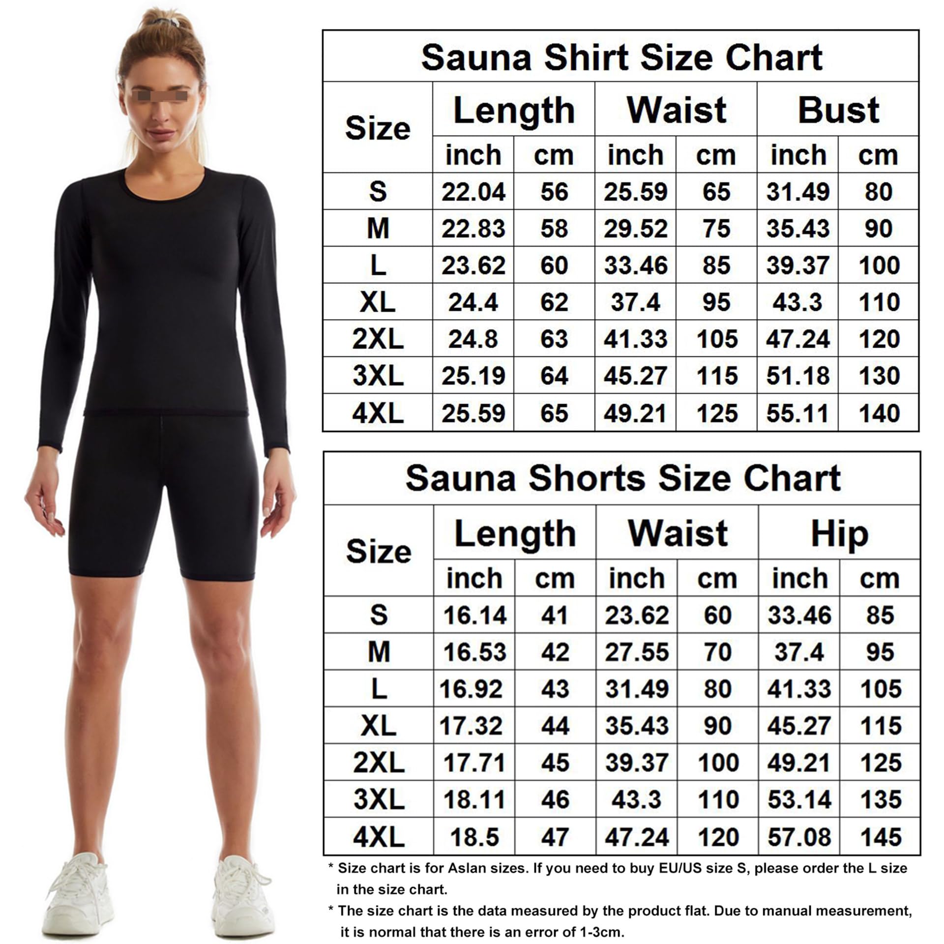 Vêtement De Sudation, Sudation Femme Amincissant, Combinaison Sudation Femme, Tenue De Sudation pour Fitness Running Jogging, Haut De Sudation Et Shorts De Sudation