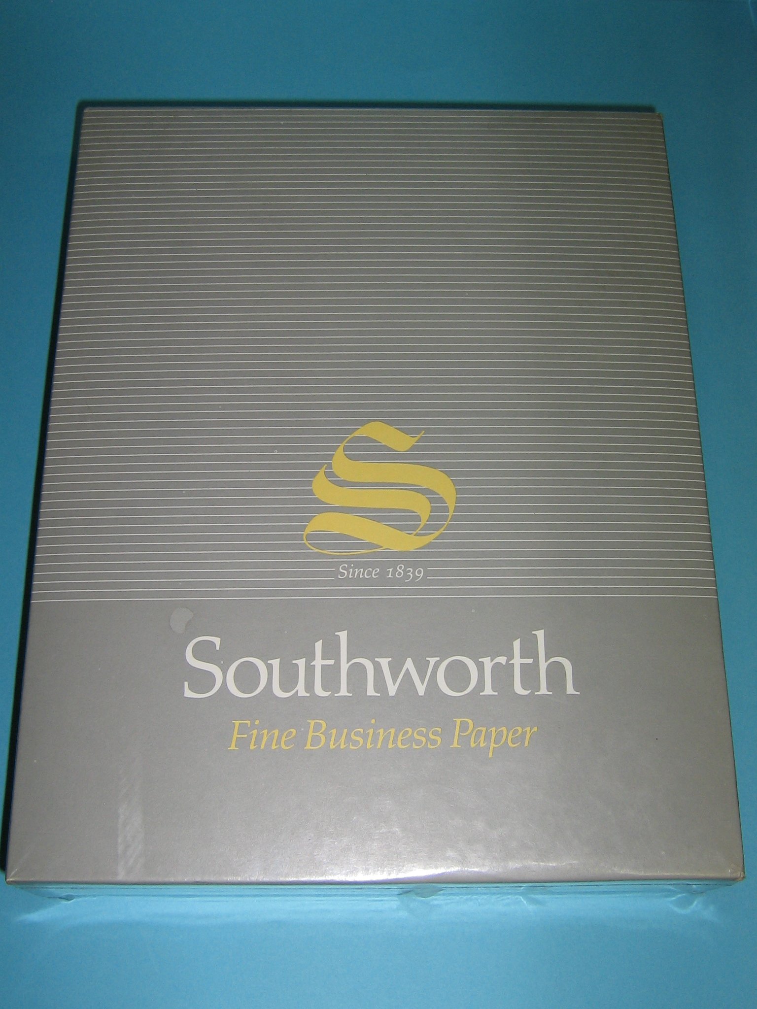 Southworth Paper, Campus Bond, 303C, Fine Business Paper, Plain, Smooth Finish, Heavyweight, 8 1/2 x 11, 20 lb, 500 sheets, No. 1 Sulphite