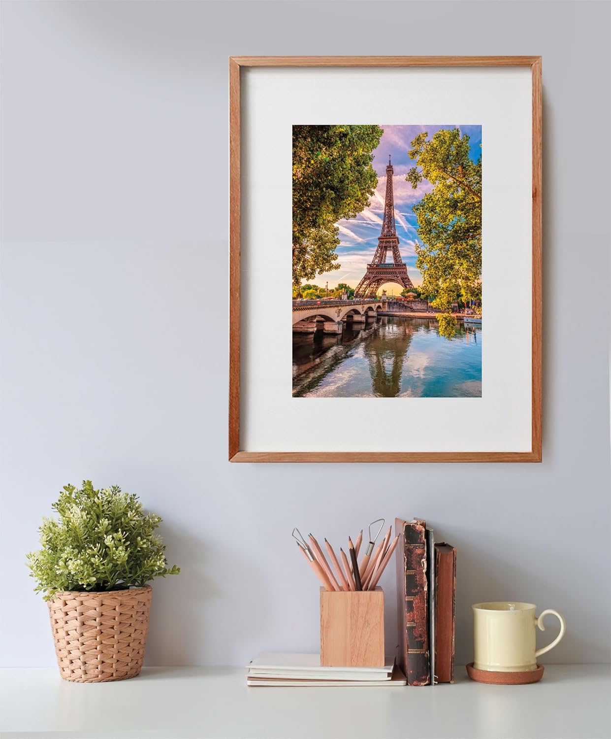 Clementoni - 35524 - Puzzle Collection - Along The Seine - 500 Pieces - Adult Puzzle, Paris Puzzle, Vertical, Fun for Adults, Made in Italy