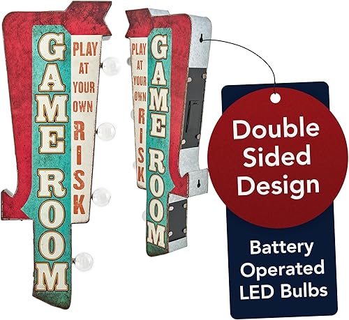 Miniatura 8 de American Art Decor AAD Off The Wall - Rótulos LED para marquesina