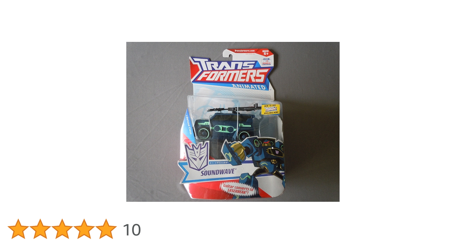 Transformers Animated Deluxe Soundwave : Amazon.co.uk: Toys