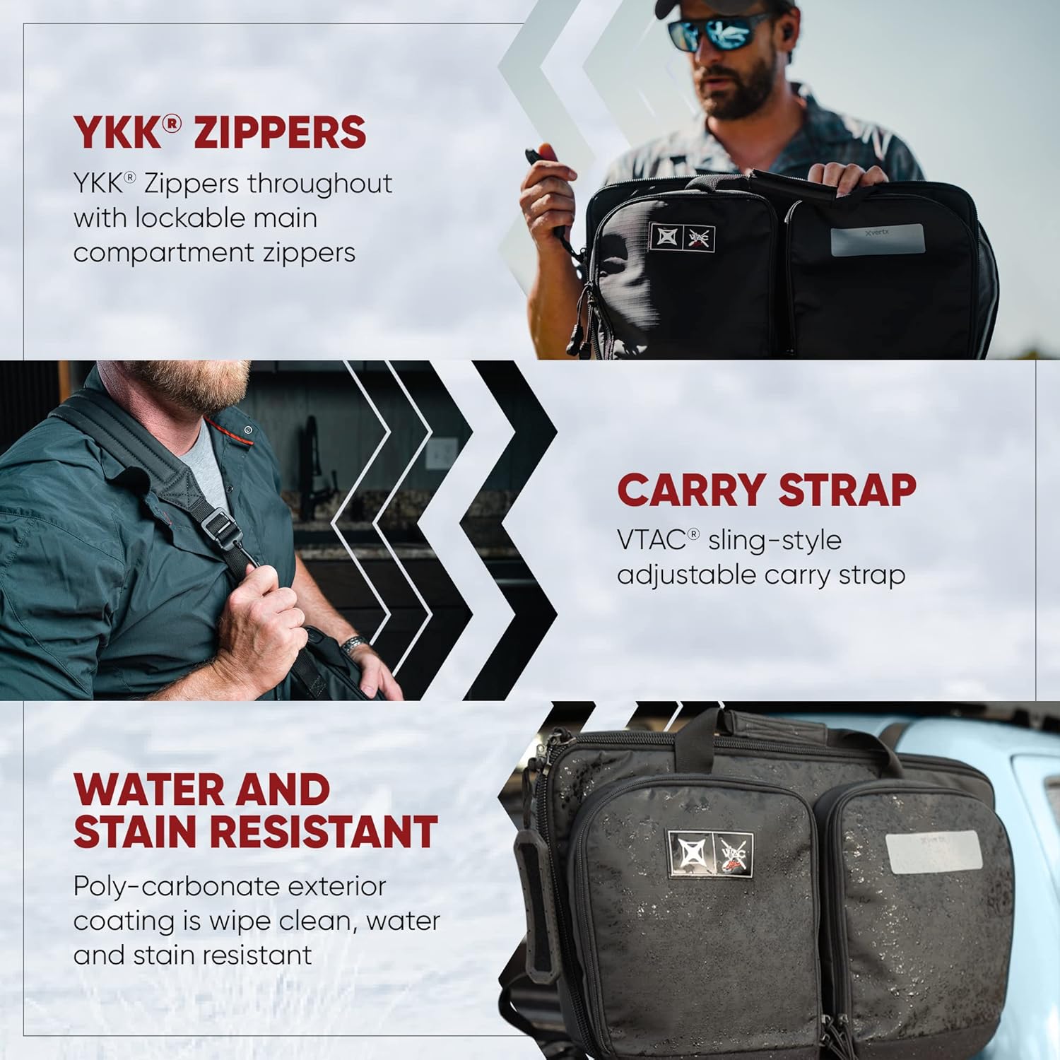 Vertx VTAC Rifle Case, Soft Sling Gun Bag Shotgun Ammo Holder, Tactical Gear Travel Accessories