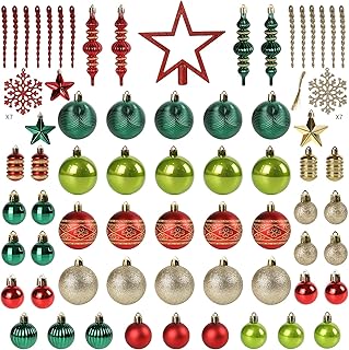 Amazon Com Christmas Tree Decoration Set