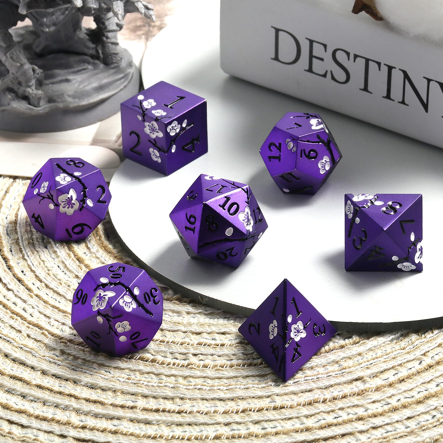 Set di Dadi in Metallo DND - Giochi e Prodotti per l'Età Evolutiva