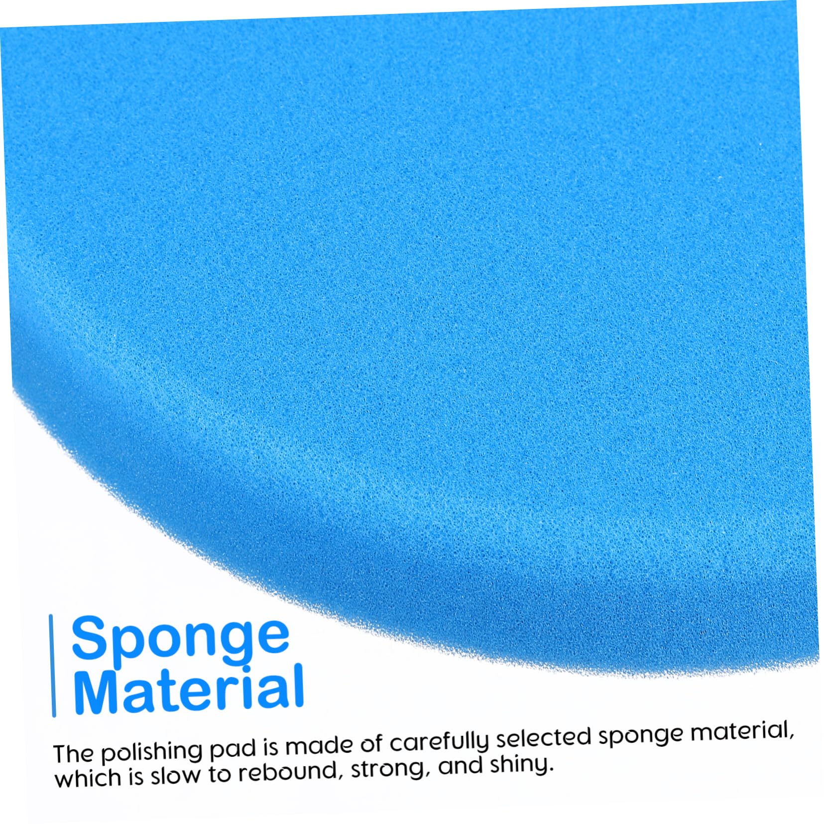 15pezzi Tamponi Lucidatura Auto Spugne Per Polishing Buffing e Detailing Per Garage e Officina Resistente e Multi-