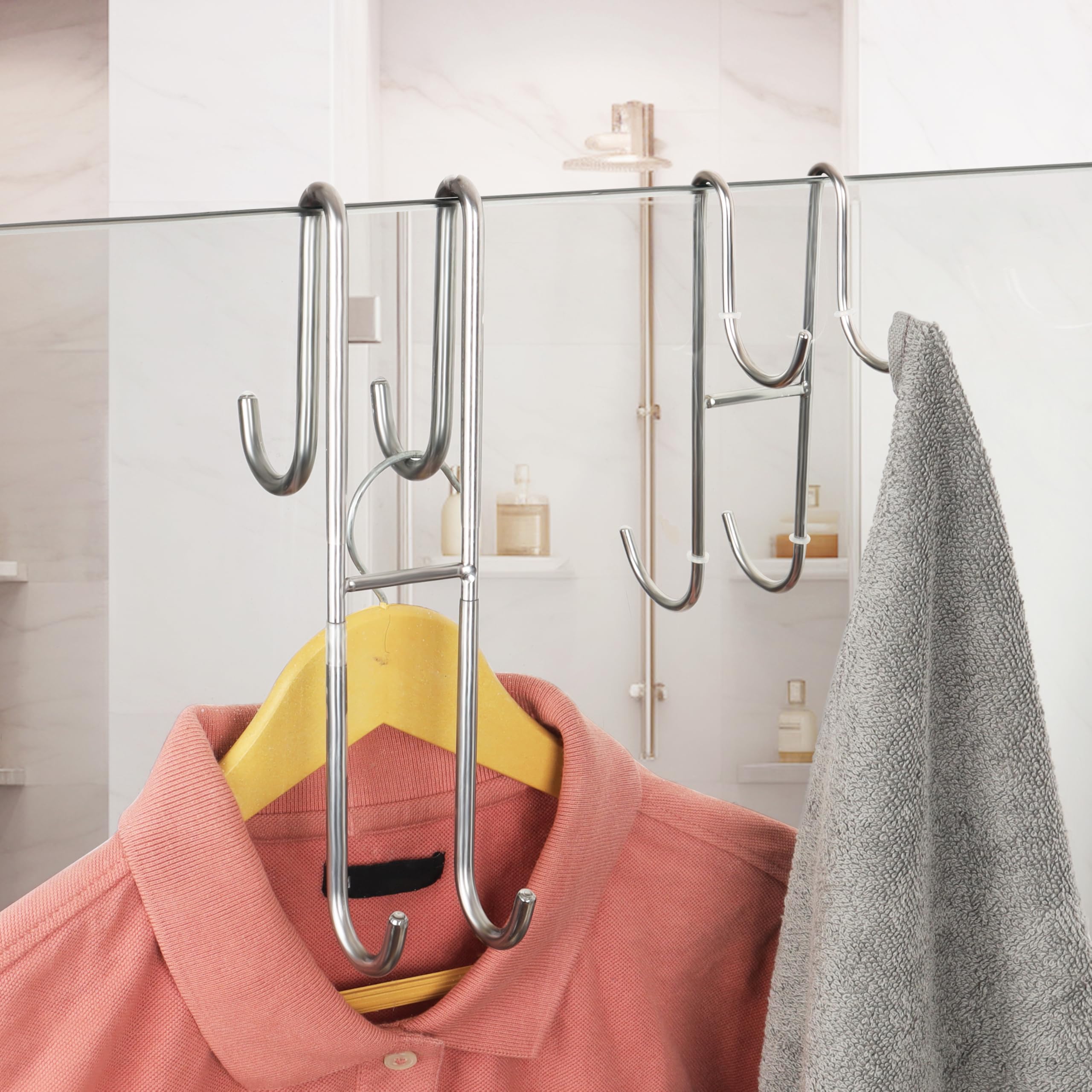 Gancio Doccia | Confronta prezzi | Gancio porta doccia - Etsy Italia2 pezzi Ganci pesanti per porta doccia senza foratura, adatti per...Ganci e appendiabiti a muro da bagno | Acquisti Online su eBay