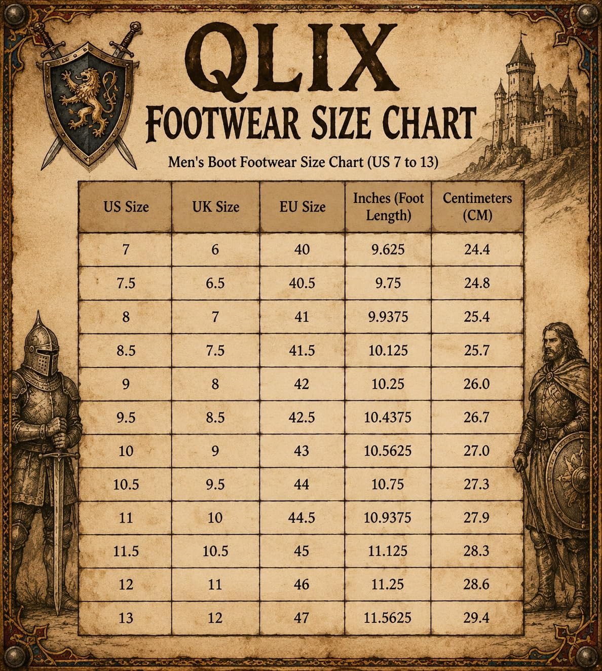 Medieval Men's Leather Boots, Brown, Renaissance Faire Costume Shoes, Genuine Leather, Sizes 7 to 13, Sold as a Pair