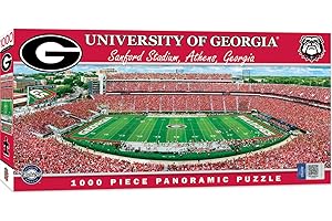 Panoramic Puzzle of Sanford Stadium, Home of Georgia Football
