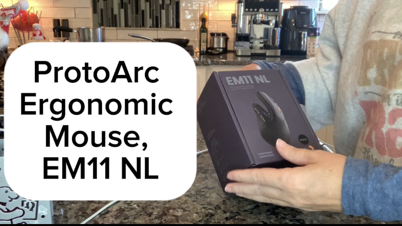 Watch ProtoArc Ergonomic Mouse EM11 Review on Amazon Live