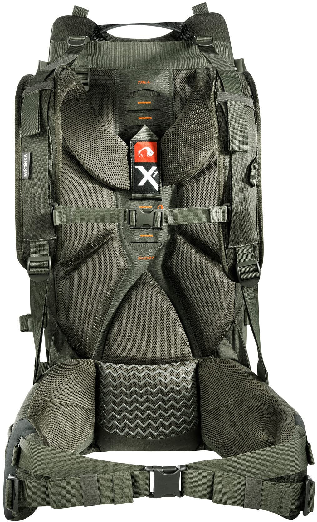 Tatonka Yukon Carrier X1 - Lastentrage zum Transport sperriger Ausrüstung oder sonstiger Gegenstände auch über 25 Kilogramm - Mit verstellbarem Tragesystem