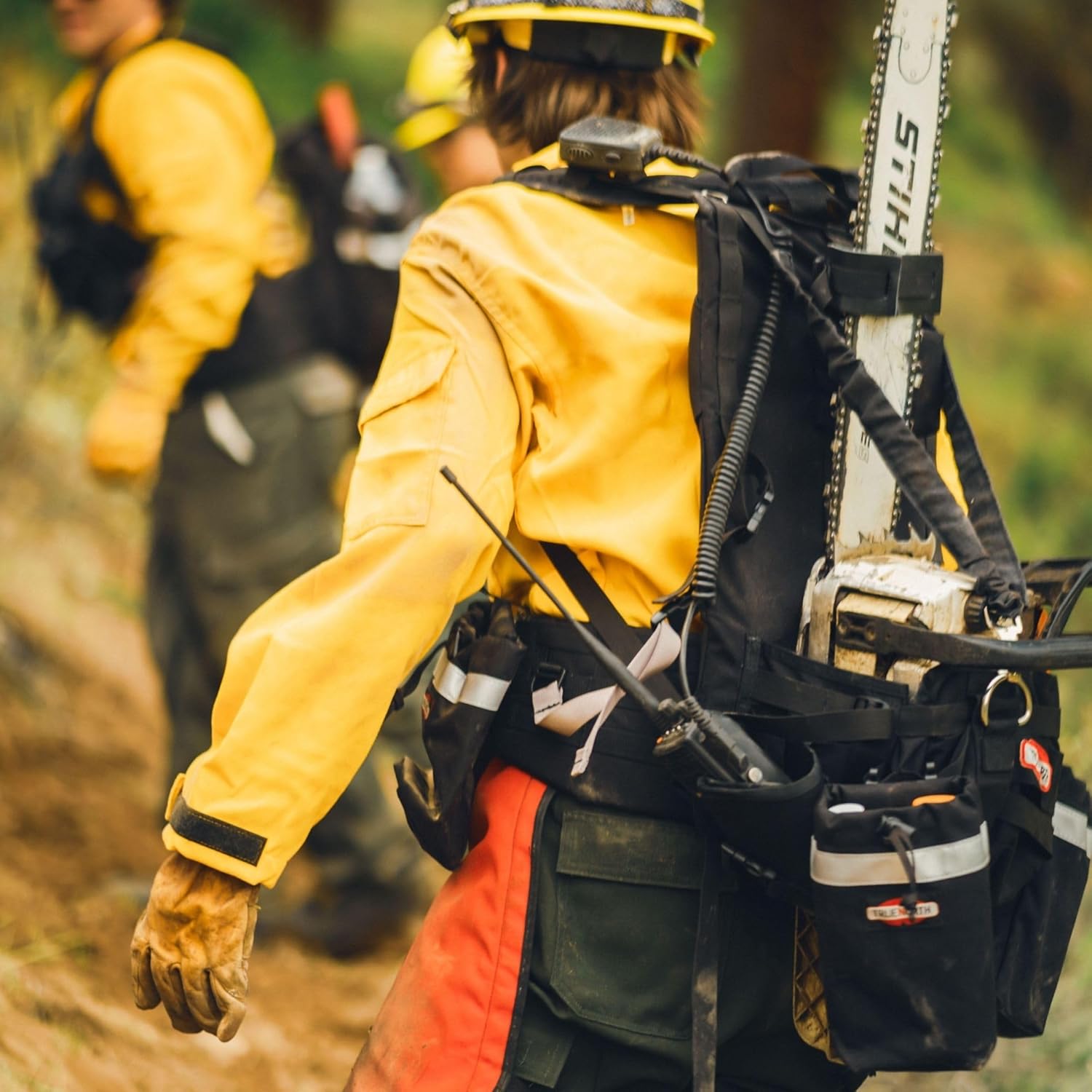True North Gear Chainsaw Pack Wildland Firefighting Sawyer Crew Modular Pack with Fire Shelter Case
