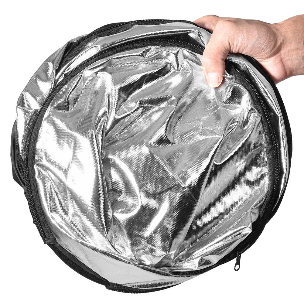 Light Reflector, 5 in 1 Collapsible Reflector, Reflector Photography 60x90cm Portable Collapsible Light for Professionals Indoor Enthusiast Studio